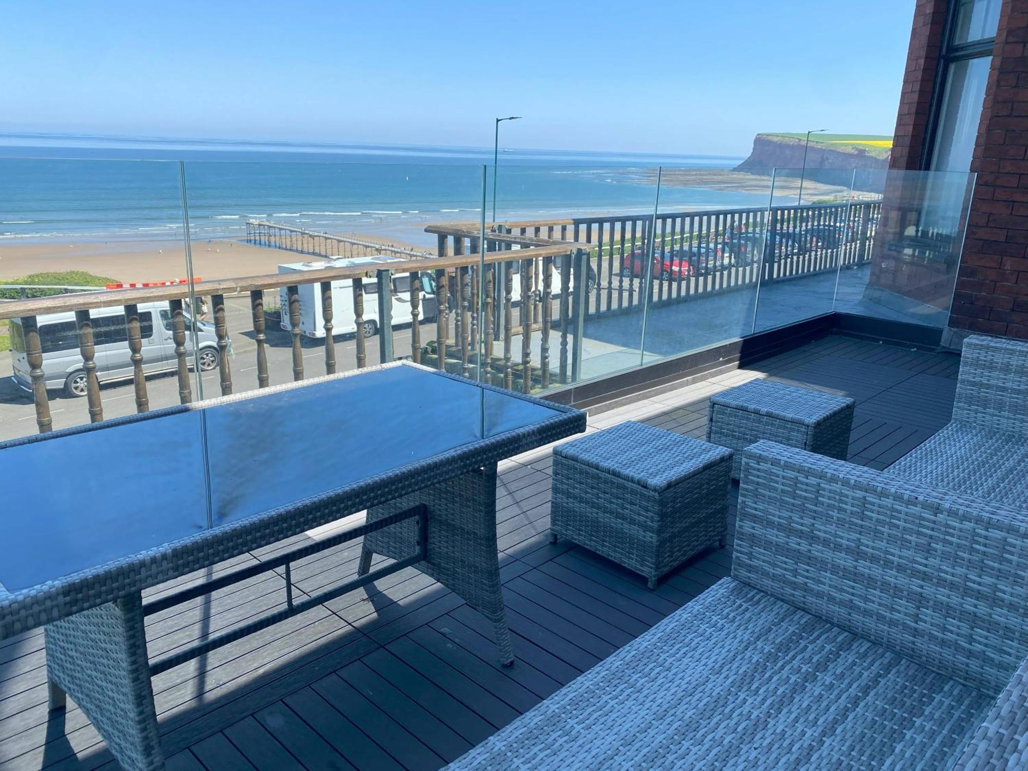 Captain'S Deck Beach Balcony Perfectlysaltburn Εξωτερικό φωτογραφία